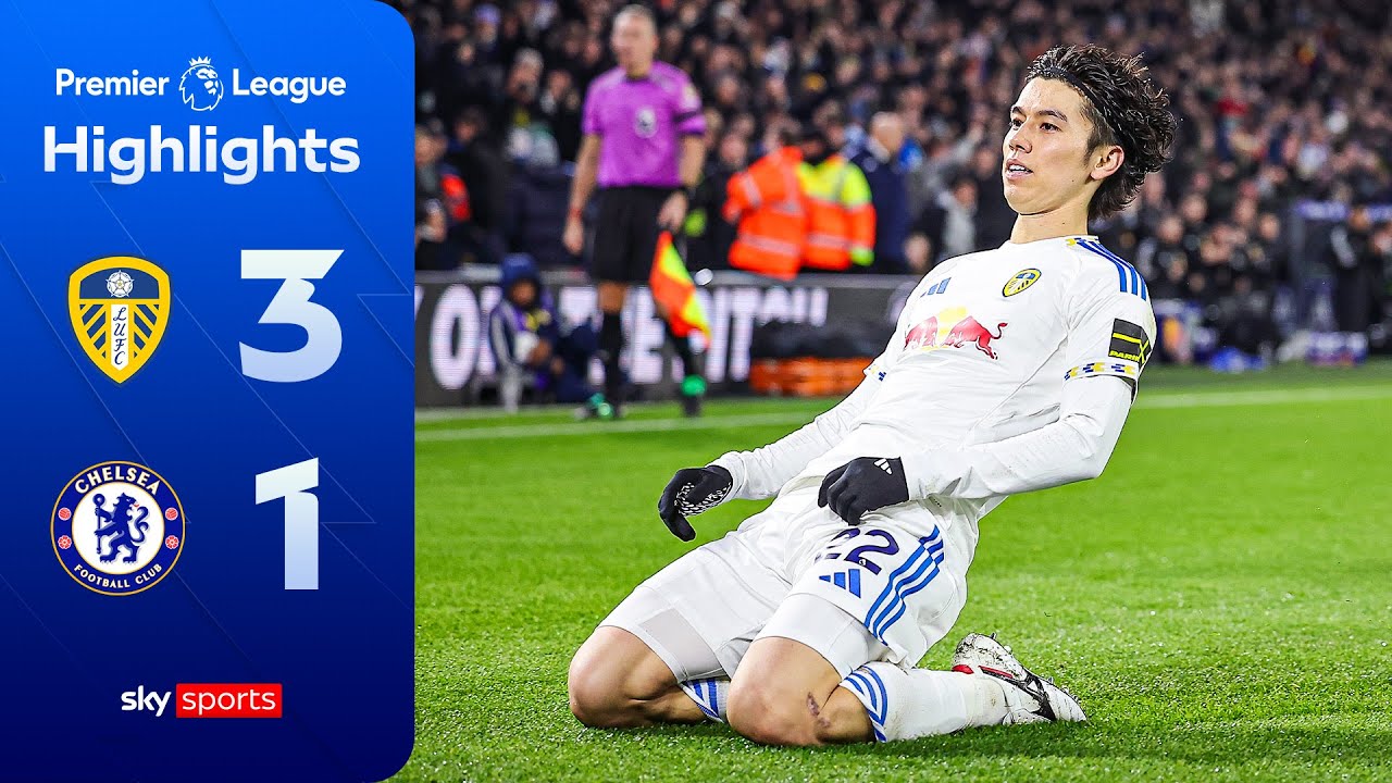 Leeds SHOCK Chelsea at Elland Road! | Leeds 3-1 Chelsea | Premier League Highlights