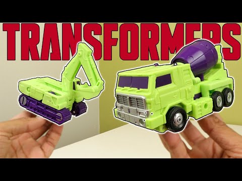 My Favourite And Least Favourite Constructicons | #transformers SS86 Mixmaster And Scavenger