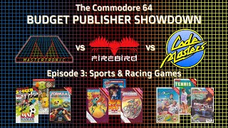 Commodore 64 Budget Publisher Showdown - Mastertronic vs Firebird vs Codemasters - Episode 3