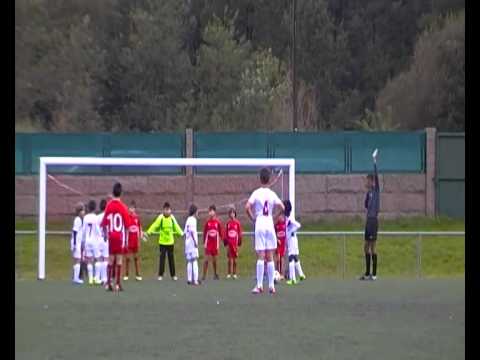 Atios C - Val Miñor Benjamín D - 1º GOL (2-2)