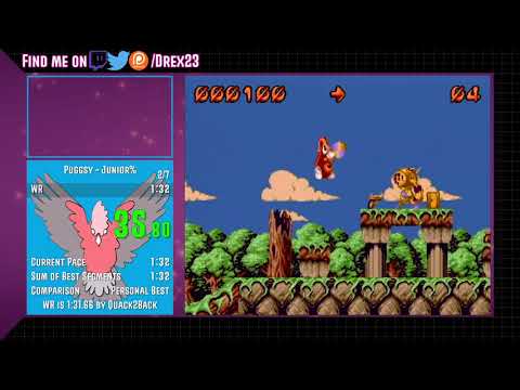 Puggsy - Junior% 1:31.31