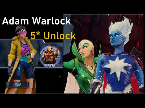 Adam Warlock 5 star unlock - Marvel Strike Force