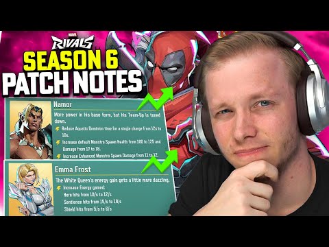 The FULL Hero Balance Changes For SEASON 6 Are Here in Marvel Rivals!!