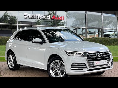 Approved Used Audi Q5 S line 2.0 TDI quattro 190 PS S tronic at Stafford Audi.