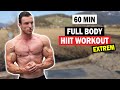 60 Minuten HIIT Ganzkörper Workout für Zuhause ohne Geräte!