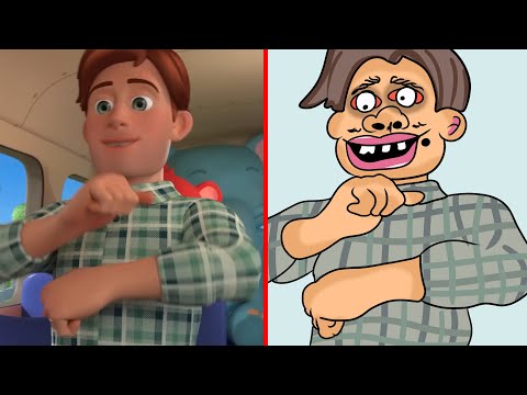 Wheels on the Bus CoComelon 😂 Funny Drawing Meme part 2