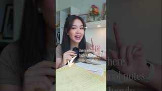 DO NOT throw away your high school notes! #productivity #studytips #studyhacks