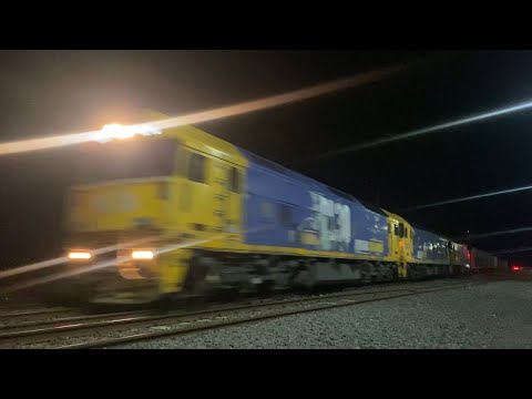 Down 7901V Pacific National Fruit with BL30 BL31 G527 at Gheringhap headed for Mildura 7/4/2025￼