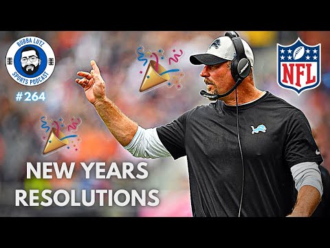 New Years Resolutions For Bad NFL Teams🎉🎉🎊 | Bubba Lutz Sports Podcast: Ep. 264
