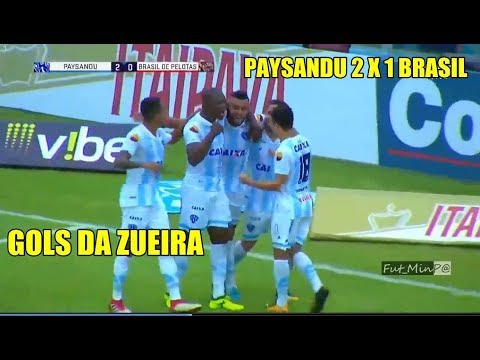 PAYSANDU 2 X 1 BRASIL DE PELOTAS ( GOLS DA ZUEIRA )