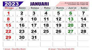 Download lagu KALENDER TAHUN 2023 LENGKAP DENGAN LIBUR NASIONAL mp3 Download lagu KALENDER TAHUN 2023 LENGKAP DENGAN LIBUR NASIONAL mp3