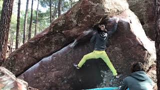 Video thumbnail de Kukutxa Iru, 6c. Albarracín