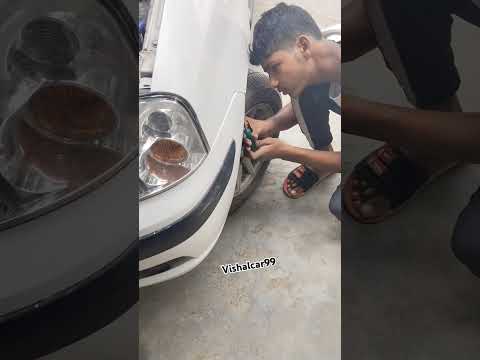 Santro car fog lamp 🚗😱😱