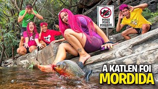 ERA PRA SER UMA TARDE DE CACHOEIRA *A Katlen foi mordida !