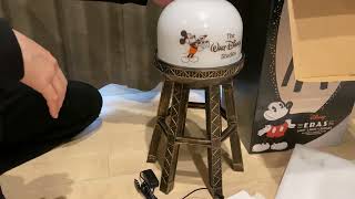 D100 Water Tower Lamp Opening Ceremony / ディズニー100周年ウォータータワーランプ開封の儀