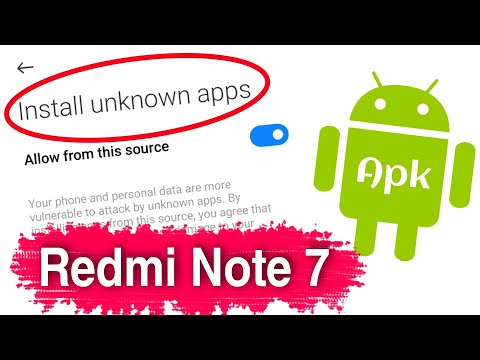 How to Allow Unknown Sources in Xiaomi Redmi Note 7 | Redmi Note 7 Unknown Sources Setting