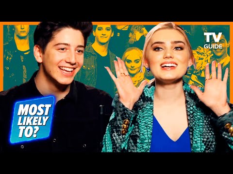 Zombies 2 Cast Plays Most Likely To | Meg Donnelly, Milo Manheim