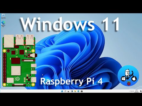 Windows 11 working on Raspberry Pi 4. Wor episode 31