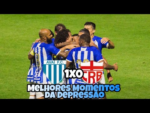 Avai 1x0 CRB - Melhores Momentos da depressão,- Brasileirão B