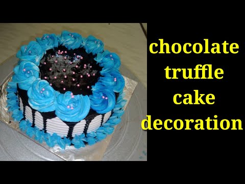 chocolate cake //chocolate truffle cake //praju's kitchen and more