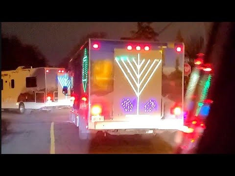 HUGE: HANUKKAH CAR FESTIVAL - 5782 (2021) - 8TH NIGHT | LIGHT - TORAH - MOSHIACH
