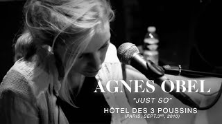 Agnes Obel &quot;Just So&quot; LIVE@HOTEL DES 3 POUSSINS, France, Sept.3rd 2010 (VIDEO)
