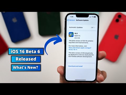 iOS 16 Beta 6 New Update Released | What's New?