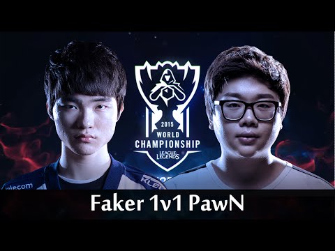 Faker solando PawN | SKT vs EDG | Mundial Semana 2 Dia 2