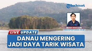 Danau Sebedang Sambas Mengering akibat Kemarau, Fenomena Tahunan Ini Jadi Daya Tarik Wisatawan Lokal