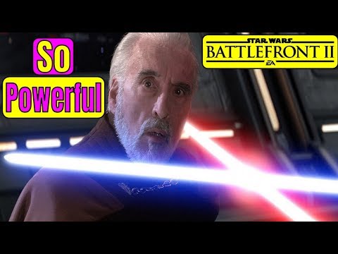 COUNT DOOKU is CLASSY and MAGNIFICENT! - Star Wars Battlefront 2 Live | DARTH TYRANUS UPDATE