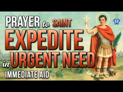 🕊️ Immediate Aid: Prayer to Saint Expedite in Urgent Need