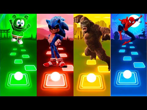 Doraemon vs Oggy vs Shinchan vs Ninja Hattori - Tiles Hop EDM Rush