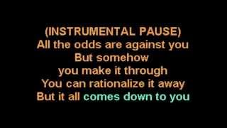 Triumph Somebody's Out There Karaoke CustomKaraoke RARE custom