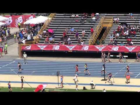 Girls 1600m Sprint Medley EE Section 3 - New Balance Nationals Outdoor 2013