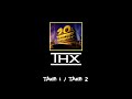 Double Custom Logo Combo Take 1 Take 2 TCS THX