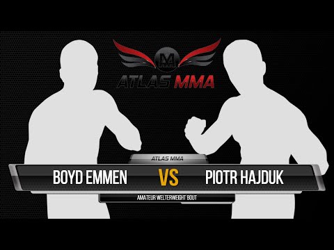 ATLAS MMA 6: Fight 08 - Boyd Emmen vs Piotr Hajduk