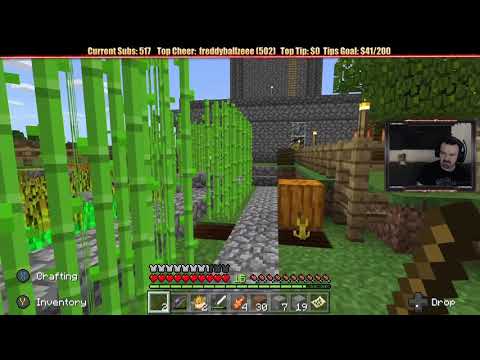 Minecraft  Chill Stream  Feb  1, 2019 pt1   Into the Nether and    Uh Oh!