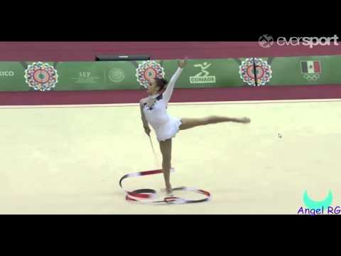 Final Ribbon Lina Dussan (COL) Juegos Centroamericanos Y Del Caribe 2014 (2-8)