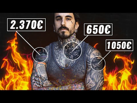 THE PRICE of my TATTOOS 💰 HOW MUCH MONEY have I SPENT? 💶