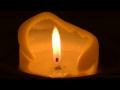 Virtual Candle: Close Up Candle with Soft Crackling Fire Sounds (Full HD)