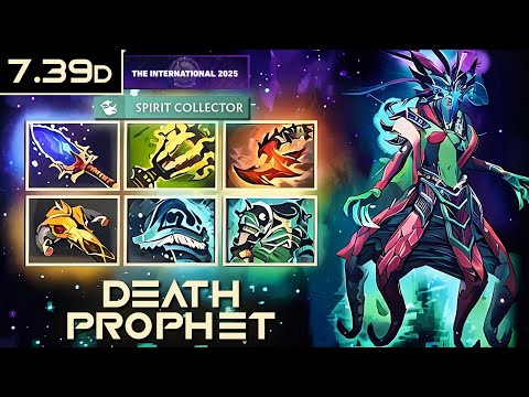 [MIDLANE] XM DEATH PROPHET 7.39d | THE INTERNATIONAL 2025 | #Dota2 #4K
