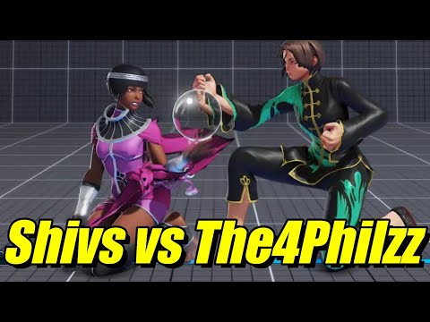 Street Fighter V: Shivs (Menat) VS The4philzz (Akira)