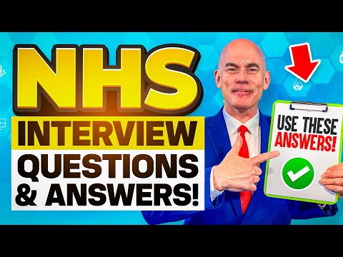 NHS INTERVIEW QUESTIONS & ANSWERS! (How to PREPARE for an NHS INTERVIEW!)