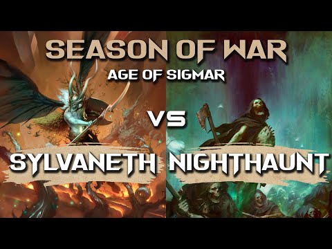 Nighthaunt vs Sylvaneth - Warhammer: Age of Sigmar Battle Report