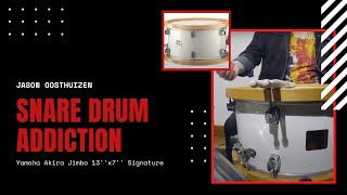 Video thumbnail for Jason Oosthuizen's Snare Drum Addiction - Prt 16 - Yamaha Akira Jimbo 13''x7'' Signature Snare by Jason Oosthuizen