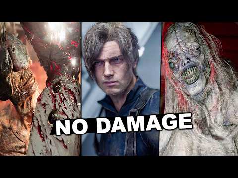 Resident Evil Requiem - All Boss Fights + All Endings (NO DAMAGE) PS5 4K