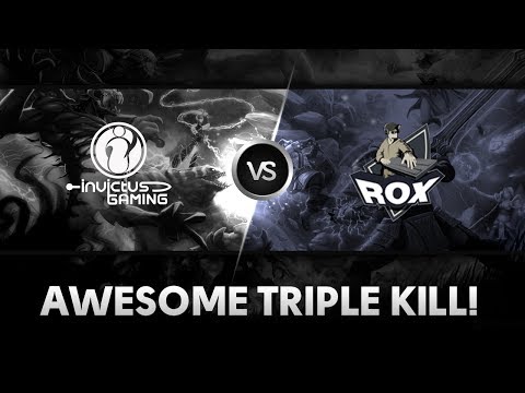 Awesome Triple Kill by iG vs RoX.KIS @ Starseries IX
