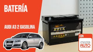 Youtube thumbnail of video "Cómo cambiar la batería Audi A3 2 1.2 TFSI 🔋"