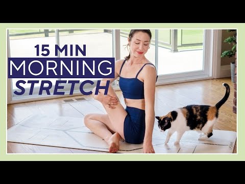 15 min Morning Yoga for Flexibility - Sweet Release SLOW FLOW Deep Stretch