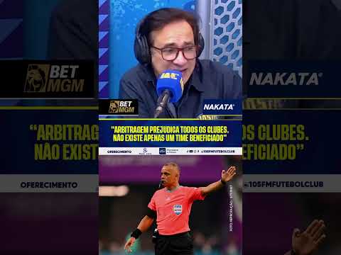 “Arbitragem prejudica todos os clubes. Não existe apenas um time beneficiado”, analisa Celso Cardoso